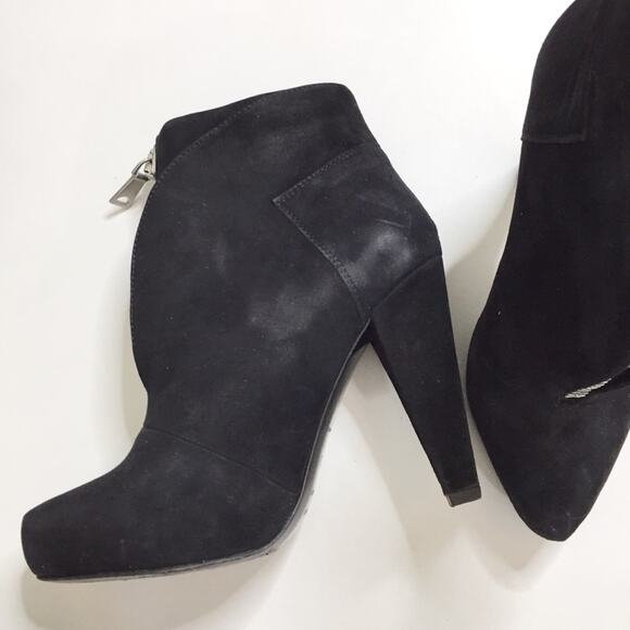 Proenza Schouler Suede Zip-Up Ankle Booties Sz 5.5 - Picture 3 of 8